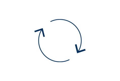 Wintergartenmarkise-Icon-Kreis