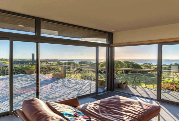 Patio door – living room – terrace – sliding door – patio door