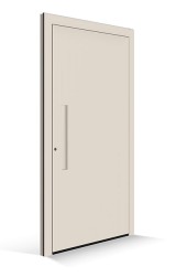 Le Corbusier Porte d'entrée - Panneau blanc ivoire - Poignée blanc ivoire