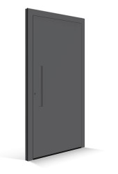 Le Corbusier Porte d'entrée - Panneau gris fonce 31 - Poignée gris fonce 31