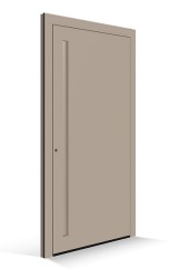 Le Corbusier Porte d'entrée - Remplissage ombre naturelle claire - Poignée ombre naturelle claire