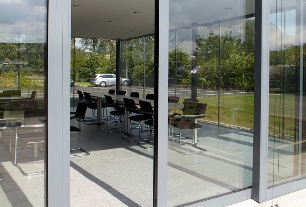 Posuvné dveře Terasové posuvné dveře Dveře antracitová kancelář