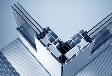 Schiebetueren-Terrassen Schiebetuer-heroal S 77 SL Detailansicht Schnitt